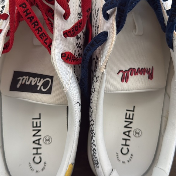 Worn once ! Chanel x Pharrell sneakers capsule collection ❤️ Rare find - Picture 14 of 14
